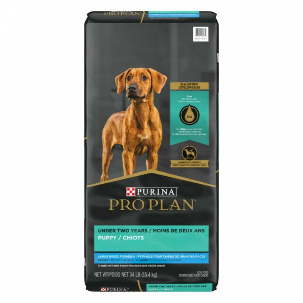 PURINA PROPLAN Nourriture Pour Chiot Grande Race Au Poulet 15 4 Kg purina-proplan-nourriture-pour-chiot-grande-race-au-poulet-15-4-kg