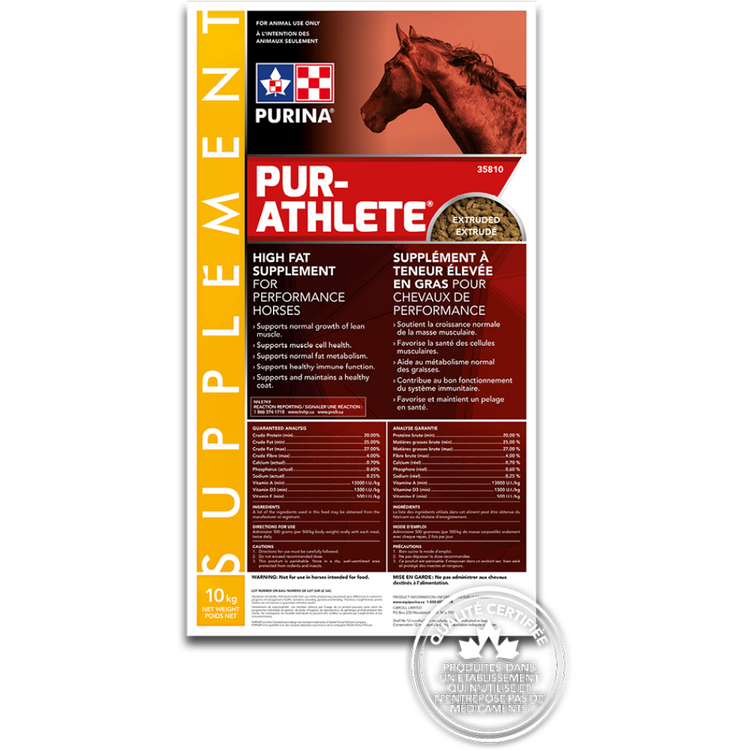 PURINA Pur-Athlète supplément pour chevaux