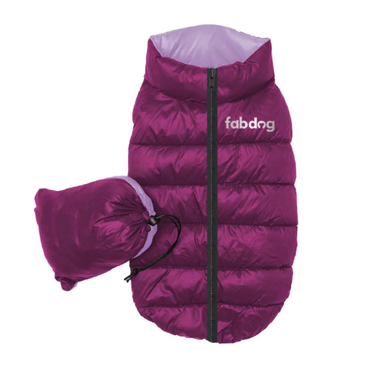 FABDOG, Manteau réversibles pour chien, Pack n' go puffers