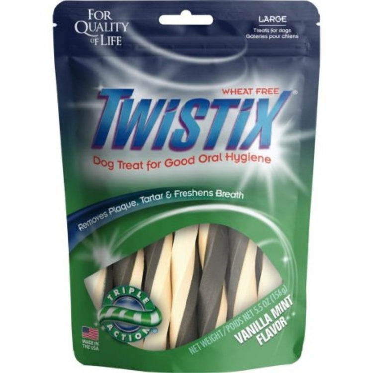 DISCONTINUÉ - TWISTIX bâtonnets dentaire à la vanille et à la menthe