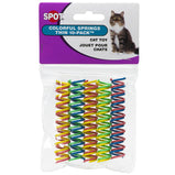 SPOT Colorful Springs Thin, jouet pour chat - paquet de 10 ressorts colorés petits