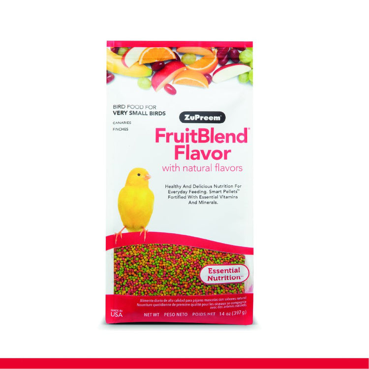 ZuPreem FruitBlend Flavor, nourriture pour oiseau de très petite taille - 0.875 lbs