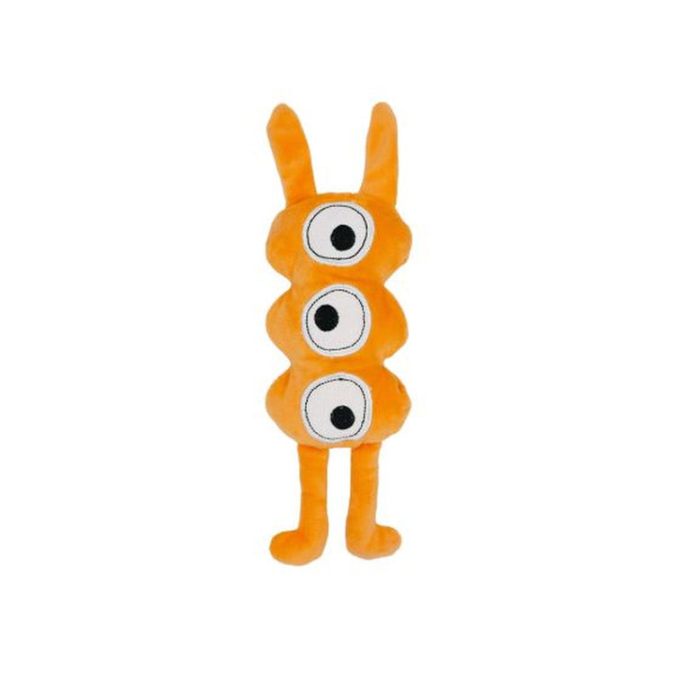 BUD'Z jouet pour chien en peluche, Monstre ''Atomic'' Orange