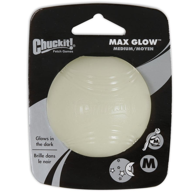 Chuckit! Lightplay Balle Max Glow jouet pour chien - Brille dans le noir
