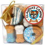 Claudia's canine bakery biscuit pour chien - Boîte ensemble Copains bleus