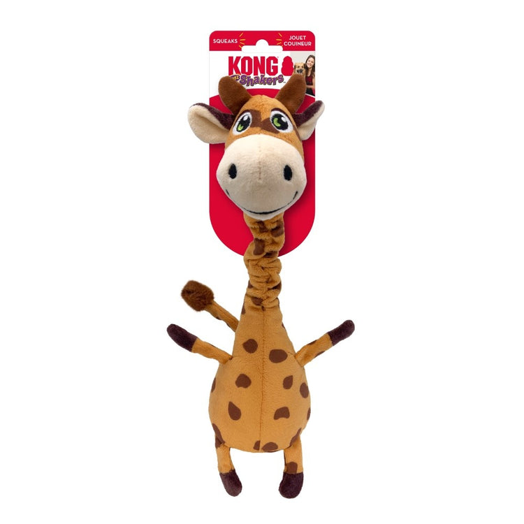 KONG Bobz Shakers Jouet pour chien Girafe