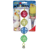 JW activitoys Chaine de balles, jouet pour oiseau
