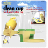JW Clean Cup, bol couvert pour eau et nourriture pour oiseau