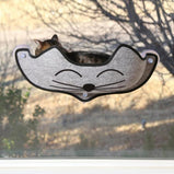 K&H EZ Mount Kittyface Window Bed, Lit de fenêtre pour chat avec face de chat
