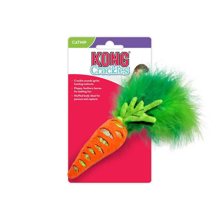 KONG Crackles Légumes jouet pour chat