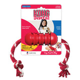 KONG Dental avec corde jouet pour chien