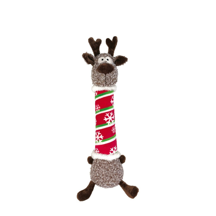 KONG Holiday Shakers Luvs Reindeer, jouet des fêtes pour chien