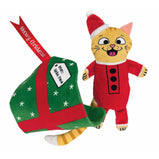 KONG Holiday Pull-A-Partz Present, jouet des fêtes pour chat