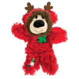 KONG Holiday Softies Pajama Bear, jouet des fêtes pour chat