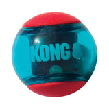 KONG Squeezz action balle rouge jouet pour chien