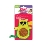 KONG Wrangler AvoCATo avocat avec boule de ficelle jouet pour chat