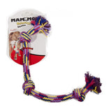 MAMMOTH, Flossy Chews, Braidys Rope Bone, Corde à 3 noeuds, Jouet, Pour chien, Vendu à l'unité