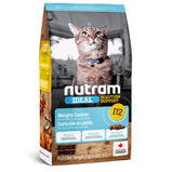 NUTRAM IDEAL I12 contrôle du poids nourriture pour chat adulte au poulet