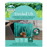 OXBOW Enriched Life, cachette en coin en tissu polaire pour rongeur