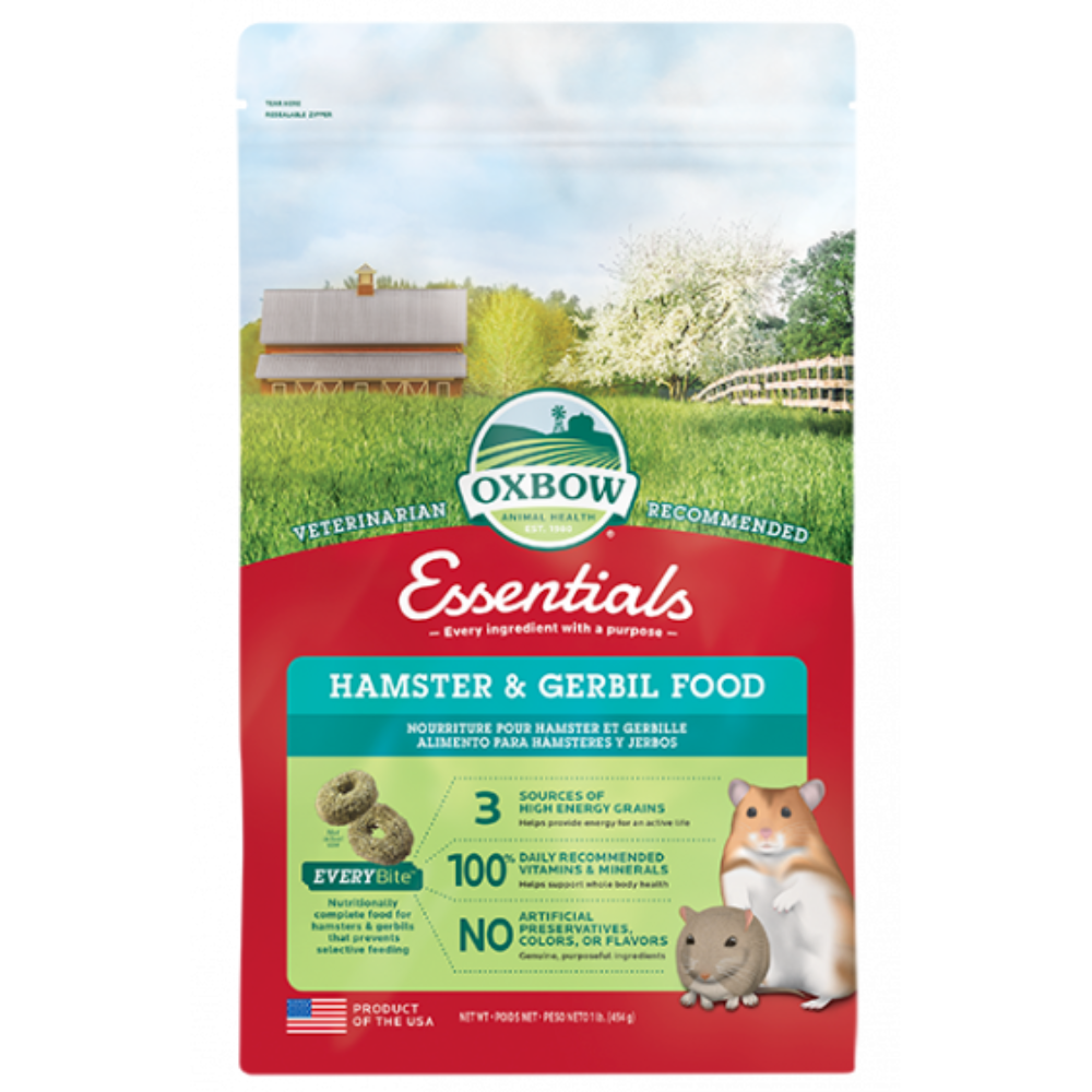 OXBOW Essentials nourriture pour hamster et gerbille – MEUNERIE DALPHOND