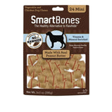 SmartBones Os alternatif aux os de cuir à mâcher pour chien avec du vrai beurre d'arachide - Mini