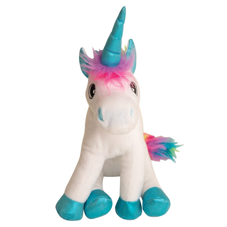 SNUGAROOZ Jouet Pour Chien, La Licorne Rainbow - 13''