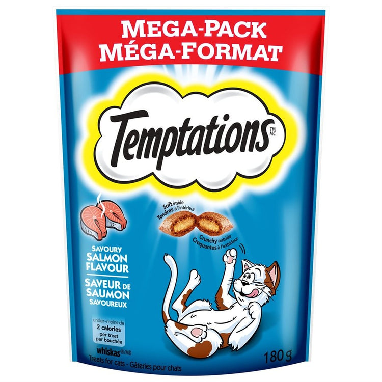 TEMPTATIONS gâteries pour chat au saumon