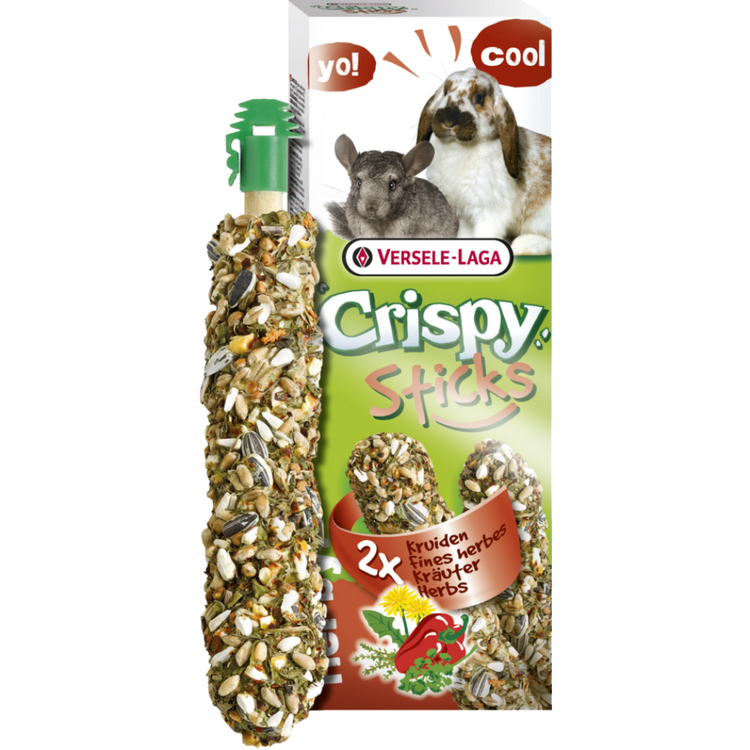VERSELE-LAGA Crispy Sticks Fines Herbes friandise pour lapin et chinchilla - SUR COMMANDE