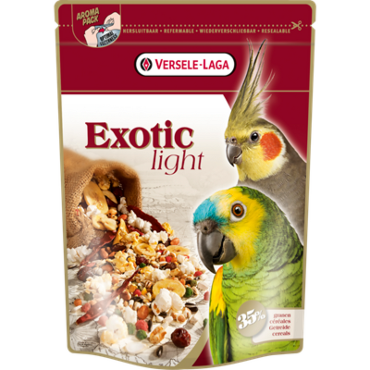 VERSELE-LAGA Exotic light, gâterie pour perroquet avec céréales souffl –  MEUNERIE DALPHOND