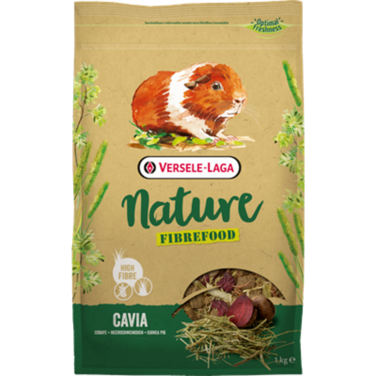 VERSELE-LAGA, Nature fibrefood cavia, Nourriture, Pour cochon d'Inde, 1kg