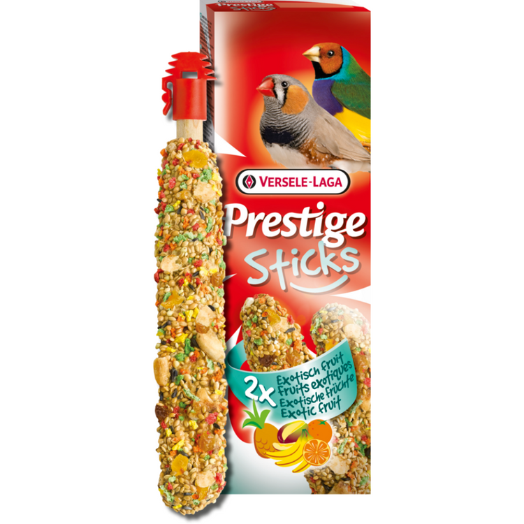 VERSELE-LAGA Prestige Sticks Fruits Exotiques friandise pour pinson 2x30g