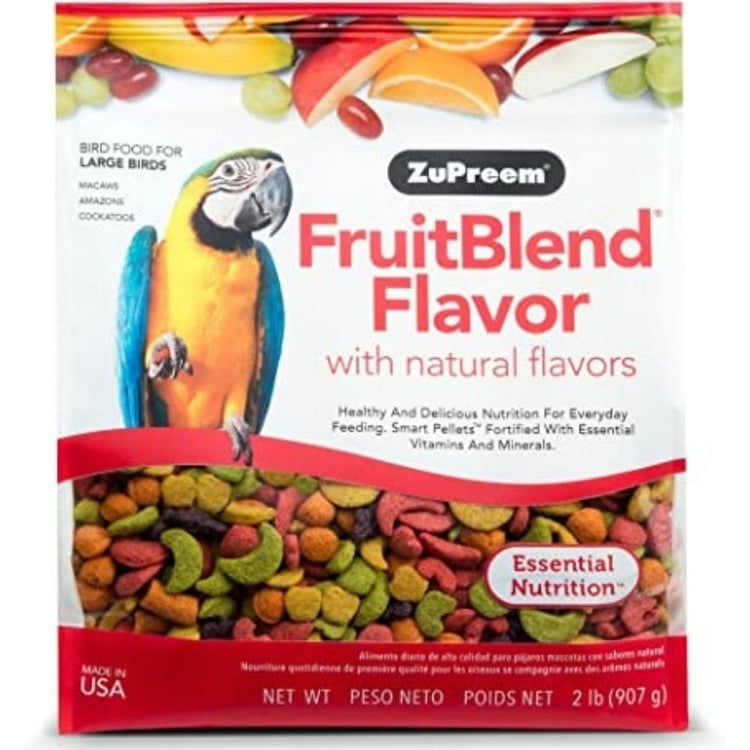 ZuPreem FruitBlend Flavor, nourriture pour oiseau de grande taille